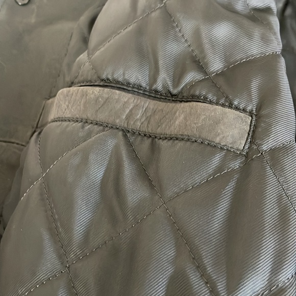 Eddie Bauer Chocklate brown Genuine Leather Coat - Picture 11 of 16